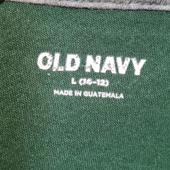 TWO Boy's Shirts Old Navy Green and PLACE Orange Bucket Sizes L (10-12) - Picture 6 of 16